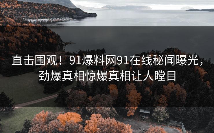 直击围观！91爆料网91在线秘闻曝光，劲爆真相惊爆真相让人瞠目